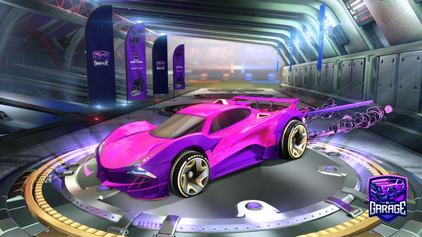 A Rocket League car design from Wotblaise