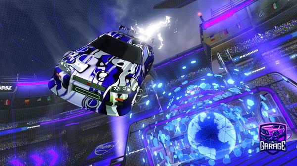 A Rocket League car design from KingdomK_