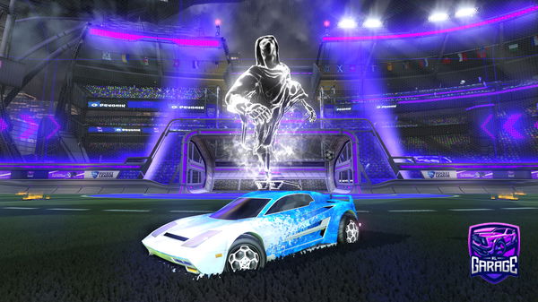 A Rocket League car design from LAZER4070