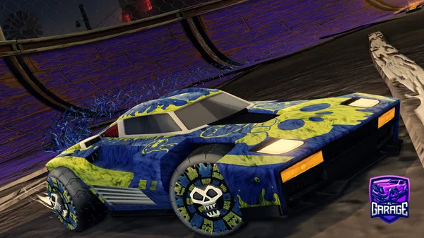 A Rocket League car design from T-Crafter