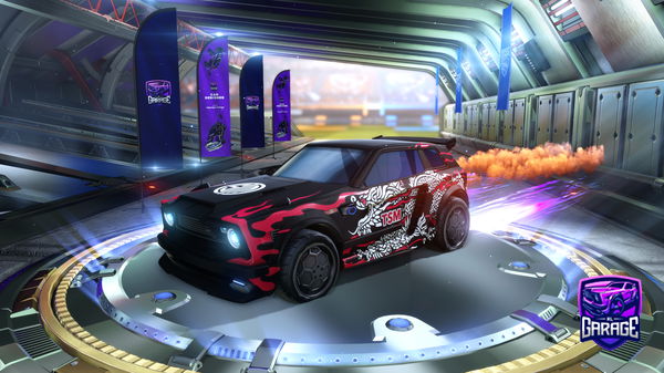 A Rocket League car design from pearw