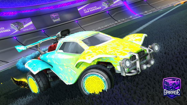 A Rocket League car design from DC_Tropical