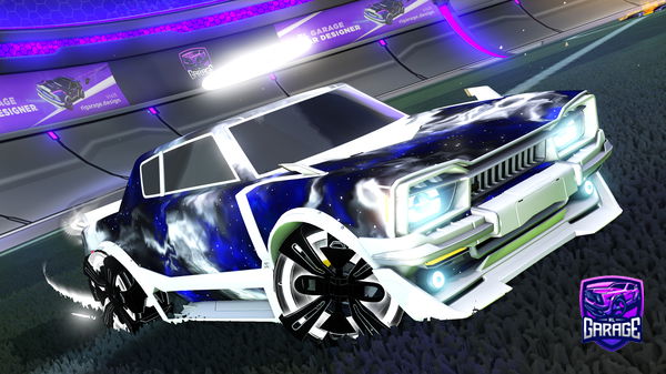 A Rocket League car design from TRUSTEDxKM