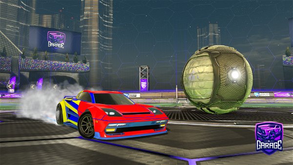 A Rocket League car design from Toad625