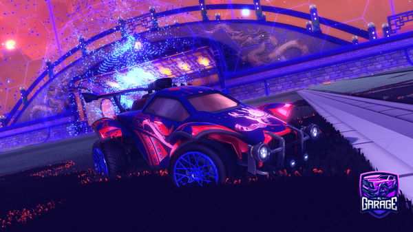 A Rocket League car design from FreshChannel804