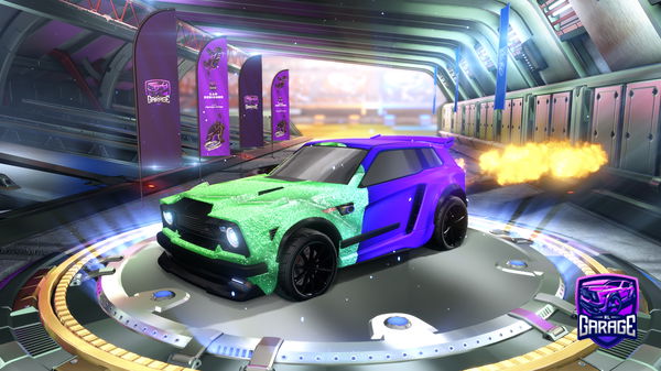 A Rocket League car design from Mayto_slp