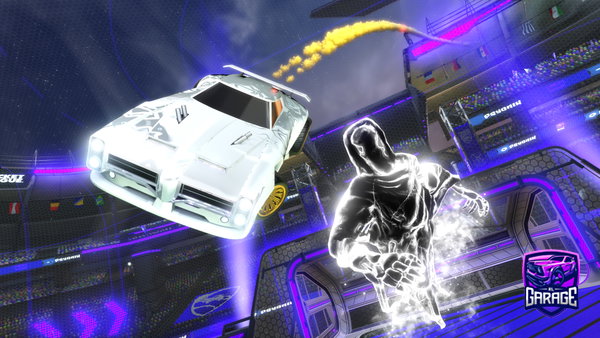 A Rocket League car design from trolex22