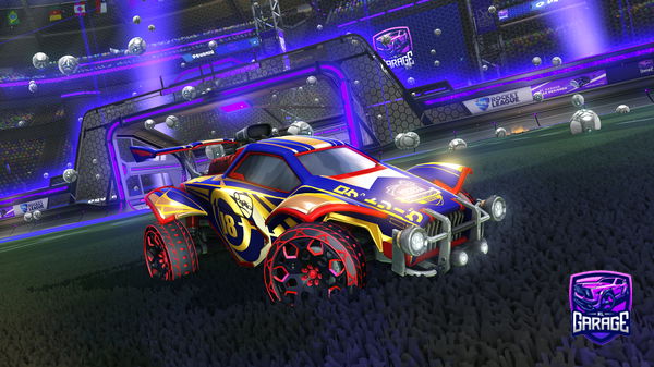 A Rocket League car design from Spaghetticode05