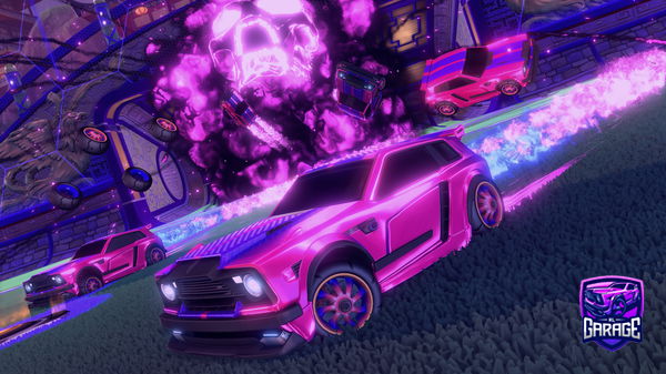 A Rocket League car design from Sylix23