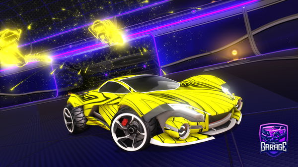 A Rocket League car design from LilSwinginSac