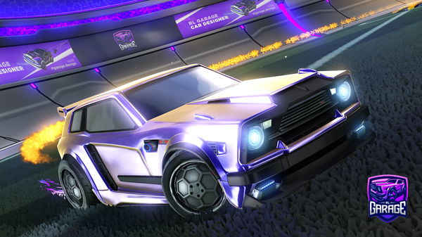 A Rocket League car design from rudinho473