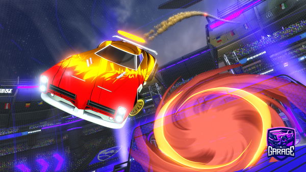 A Rocket League car design from PandaBoyStarz