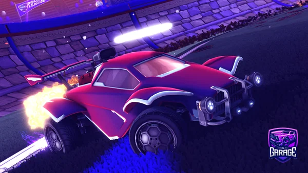 A Rocket League car design from Mustang13_12