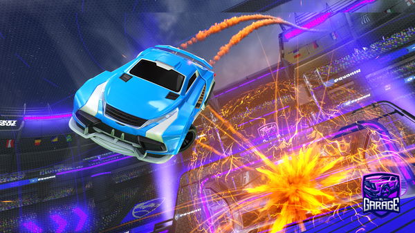 A Rocket League car design from Sockbocks