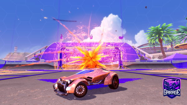 A Rocket League car design from Vpolox99