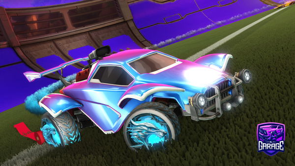 A Rocket League car design from Football1017