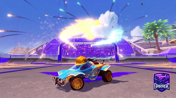 A Rocket League car design from Vpolox99