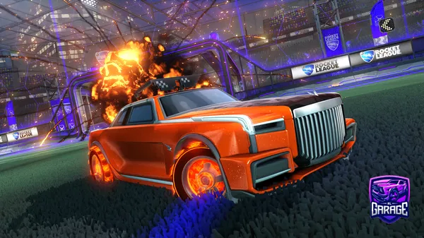 A Rocket League car design from BaVari