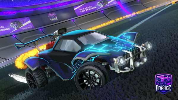 A Rocket League car design from REVN_STORE