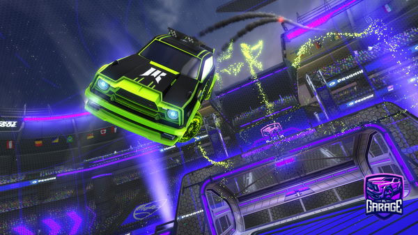 A Rocket League car design from Nukedjack