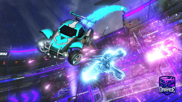 A Rocket League car design from Catharticcup