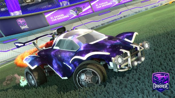 A Rocket League car design from Imma_salty