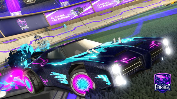 A Rocket League car design from baz_