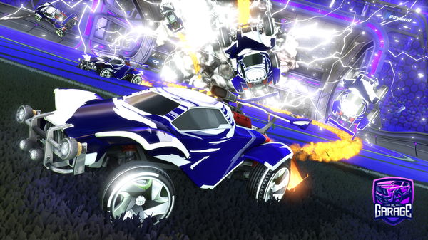 A Rocket League car design from Ionic_10