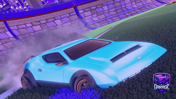 A Rocket League car design from Mahgam