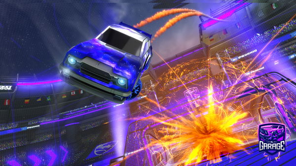 A Rocket League car design from sofiane_gaming