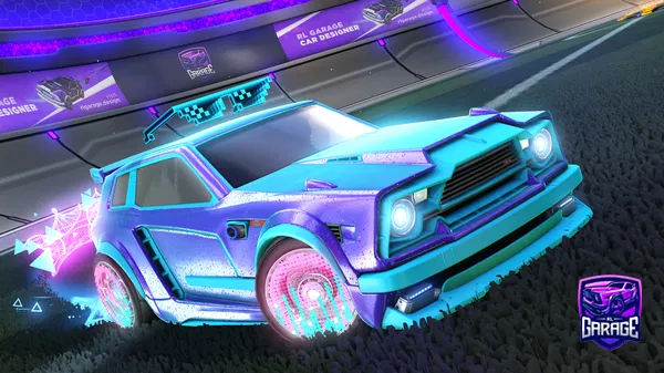 A Rocket League car design from LuciDream