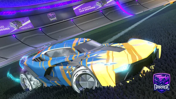 A Rocket League car design from Nojo353