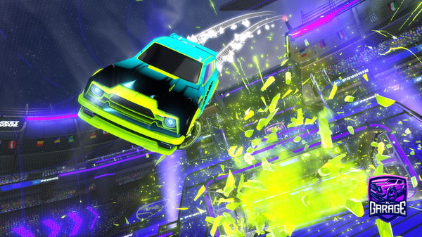 A Rocket League car design from supposednet