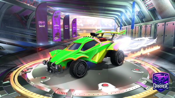 A Rocket League car design from ckeyzonyt