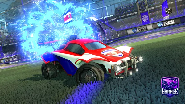 A Rocket League car design from Jaydee1aye