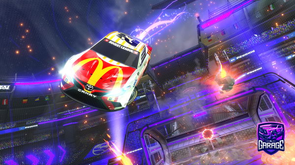 A Rocket League car design from turbo492