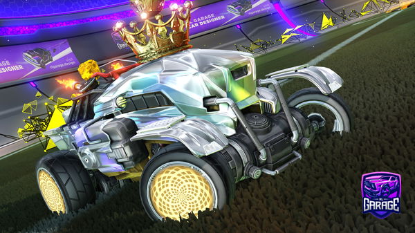 A Rocket League car design from Cadensebastion08