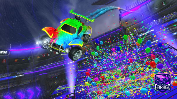 A Rocket League car design from TTVAsherLB1011