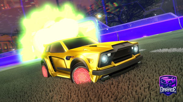 A Rocket League car design from Thetigeron13