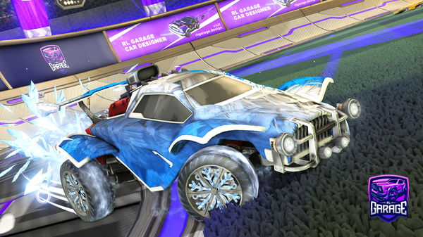 A Rocket League car design from Nightwolf790