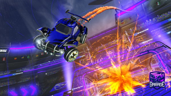A Rocket League car design from freezy22