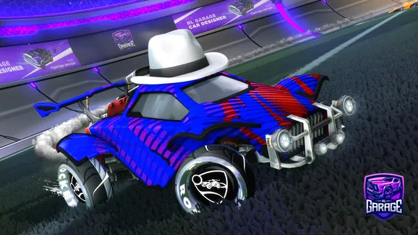 A Rocket League car design from Racing4878