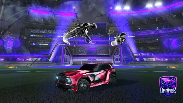 A Rocket League car design from AlirezaCF7