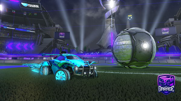 A Rocket League car design from Haunted2393