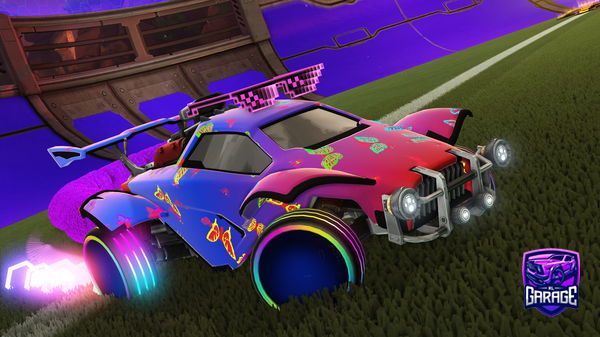 A Rocket League car design from BrucZ