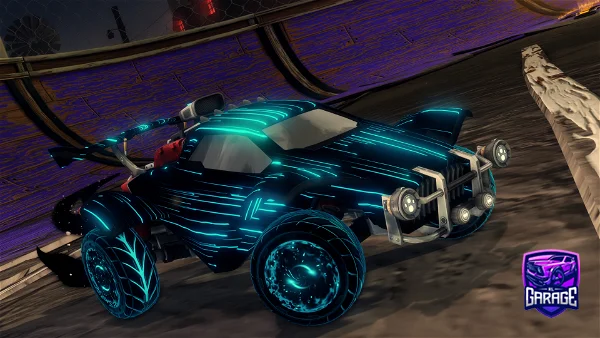 A Rocket League car design from R3AD_TH3_C4PT1ON_0N_TRADE