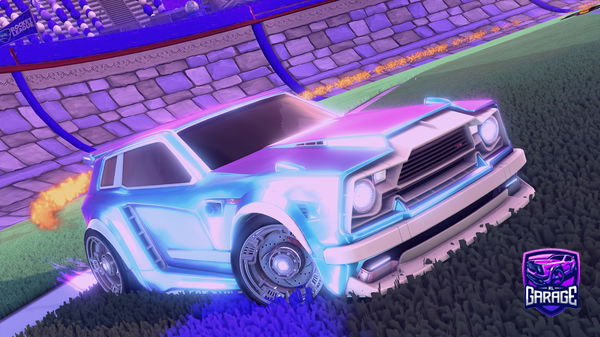 A Rocket League car design from zeyroxrll