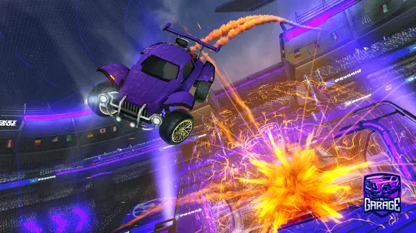 A Rocket League car design from t0ooby