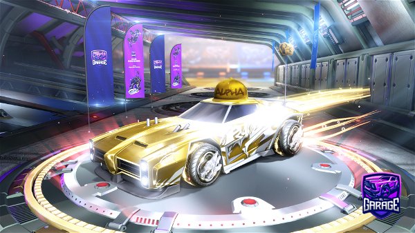 A Rocket League car design from MrAlphaGames
