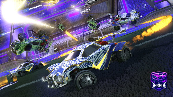A Rocket League car design from tommy4216